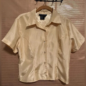 VINTAGE~MARLON BLOUSE~YELLOW~SM